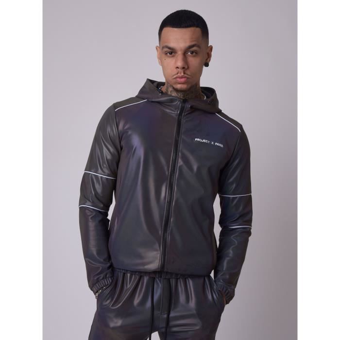 Veste réfléchissante sale multicolore