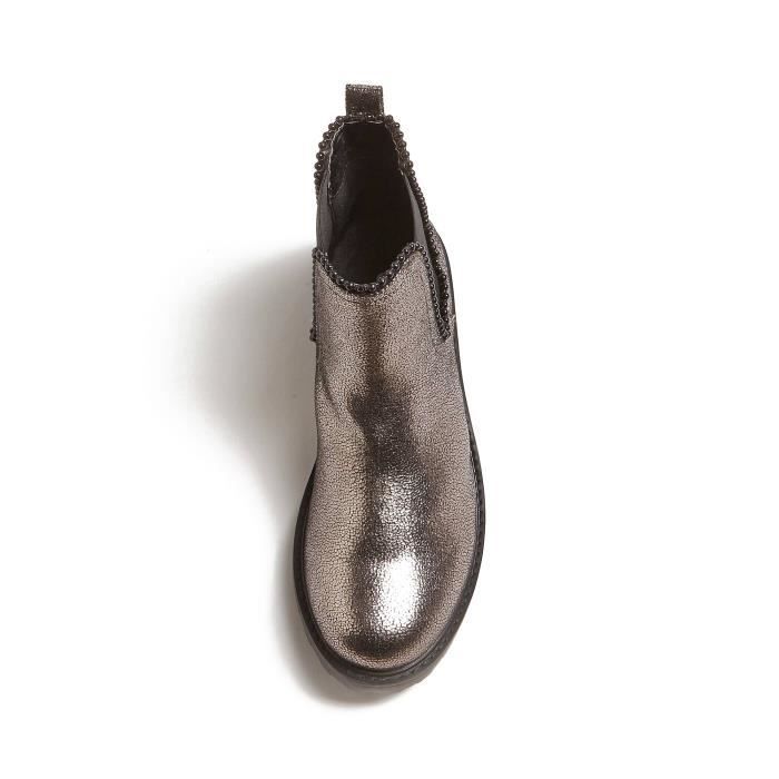 Guess Bottines Femme NOLA Argent Taille 36 Argent Cdiscount Chaussures