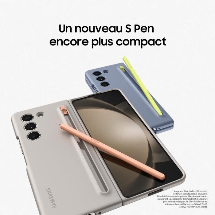 SAMSUNG Galaxy Z Fold5 256Go Bleu - Cdiscount Téléphonie