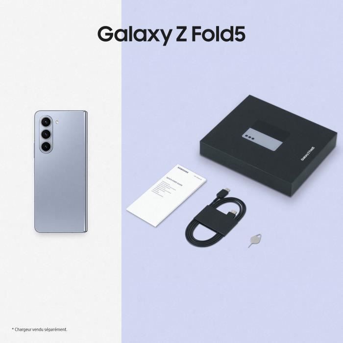 SAMSUNG Galaxy Z Fold5 256Go Bleu - Cdiscount Téléphonie