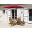 Salon De Jardin Teck C Fsc 4 Places Table Ronde Pliante Diam