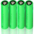 Authentic Sony VTC6 IMR 18650 3.6V 3000mAh Rechargeable Battery (4 pièces)-0