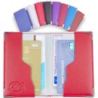 Porte Carte RFID UGOZEN| Étui 4 Cartes Bancaire, Pochette Anti-Piratage Élégant pour Vos Cartes de Crédit pour Homme et Femme