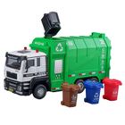 KYAMRC Camion Poubelle Enfants Jouet Camion Poubelle avec 4 Poubelle Lumiere Jouet Cadeau pour Enfant Garcon 3 4 56 7 8 ANS
