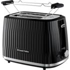 Grille-pain - RUSSELL HOBBS - EDEN - 800 W - 2 fentes - Noir