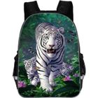 SOLEIL DE DIOGENES Cartable Sac À Dos Ado Garçon Animal Tigre Cartoon Sac École Collège Lycée 16 Pouces ( Hauteur: 125m - 150cm ) Reflective 360 j