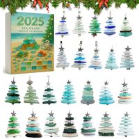 CALENDRIER DE L'AVENT De Noël Avec 24 Pochettes Décoratives Pour Porte