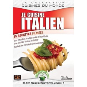 DVD FILM DVD Je cuisine Italien - 15 recettes facile à r...