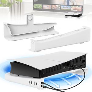 SUPPORT CONSOLE Support Horizontal PS5 Slim Console avec 5 Port Hu