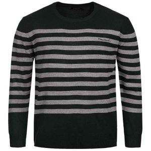 Pull Homme Pierre Cardin Paris - Taille L - Couleur Gris - Neuf Avec étiquettes - Coupe Regular