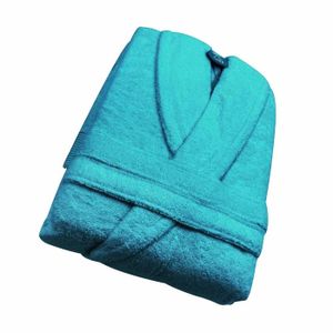 Peignoir bleu canard shop