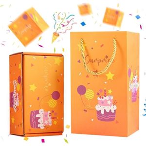 Boîte cadeau Pop-Up Box Surprise, Coffret Cadeau Explosion Conf