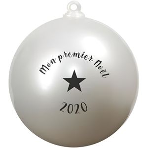 Boule De Noel Mon Premier Noel Cdiscount
