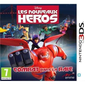 JEU 3DS Jeu vidéo - Disney - Les Nouveaux Héros - Combat dans la Baie - 3DS - Action
