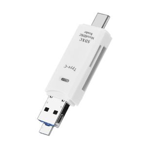 LECTEUR DE CARTE EXT. 3 en 1 USB 3.1 Type C + USB + Port Micro USB Lecte