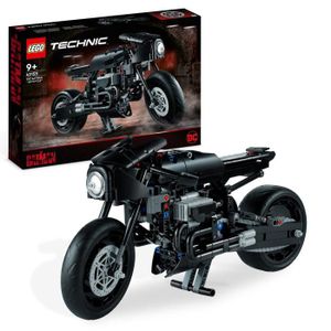 ASSEMBLAGE CONSTRUCTION LEGO® Technic 42155 Le Batcycle de Batman, Construction de Maquette, Jouet de Moto, Collection
