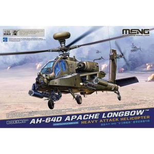 AVION - HÉLICO MENG - Maquette Hélicoptère Boeing Ah-64d Apache L