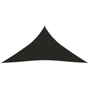 VOILE D'OMBRAGE Voile d'ombrage 160 g-m² Noir 5x5x5 m PEHD LY8215
