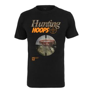 T-SHIRT T-shirt Mister Tee hunting hoops - noir
