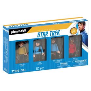 UNIVERS MINIATURE PLAYMOBIL - 71155 - Equipe Star Trek - Figurines e