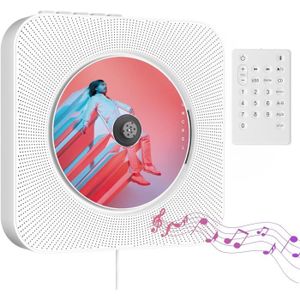 RADIO CD ENFANT Lecteur Cd Mural Bluetooth Avec Haut-Parleurs Hi-F