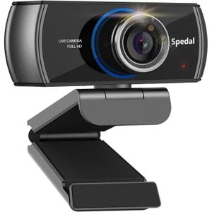 WEBCAM Spedal Webcam pour PC Caméra 1080P HD Webcam H.264