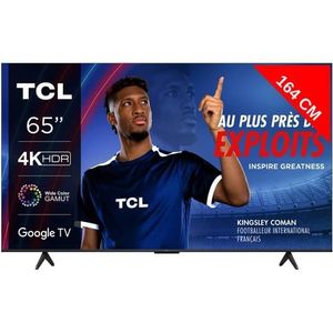 Téléviseur LED TCL TV LED 4K 164 cm 65P71B