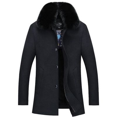 Manteau fourrure homme pas cher hot sale