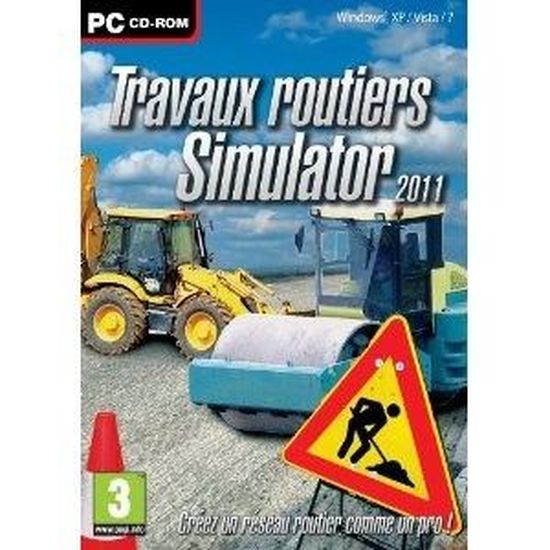 TRAVAUX ROUTIERS SIMULATOR / Jeu PC