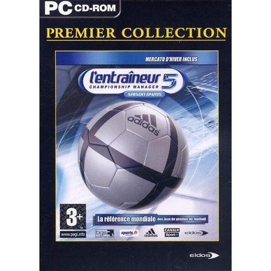 L Entraineur 5 Championship Manager Saison 04 05 Cdiscount Jeux Video