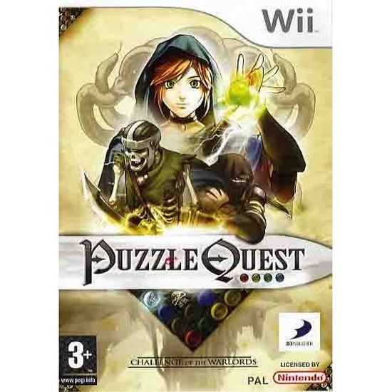Puzzle Quest Pour Nintendo Wii - Jeu Complet Boîte Notice - Bon état - Refroidi