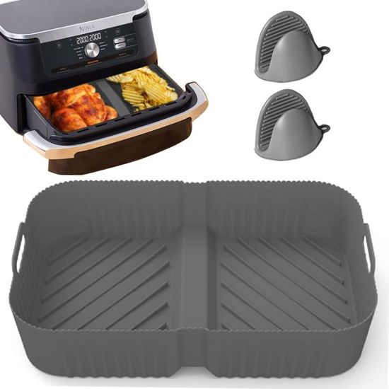 Moule En Pour Friteuse À Air Chaud Ninja Af500Eu,3Pcs Accessoires De