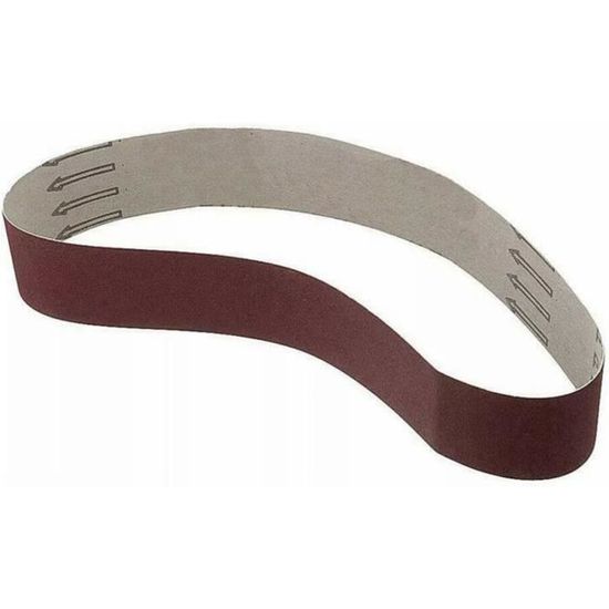 Lot De 10 Bandes Abrasives 50 X 686 Mm - Grains 80/120/240/400 En Oxyde De Zirconium - Pour Métal, Bois, Aiguisage