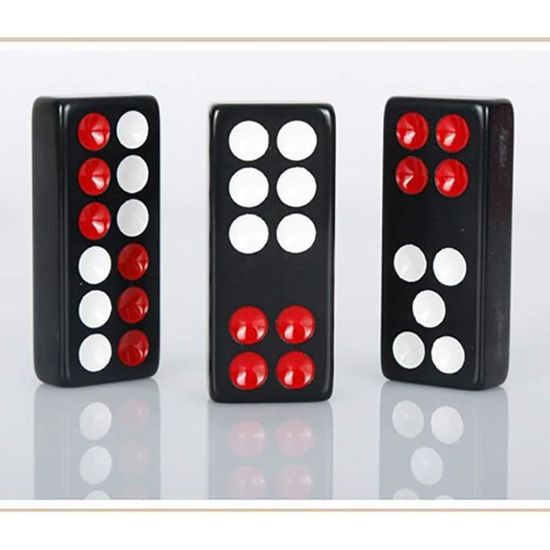 Ensemble Mahjong 65 Tuiles Avec Motif Drapeau National - Jeu De Société Portable Et Amusant