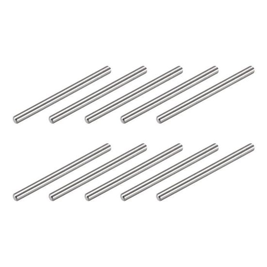 PATIKIL Lot De 6 Agrafes Câble 3mm En Acier Inox 304 - Pinces Verrouillage Avec Vis M4 Hexagonale Et Clé, Argent