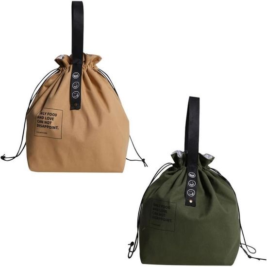 Sac Repas Lunch Bag Isotherme ours bleu pour Femme, Homme,École et