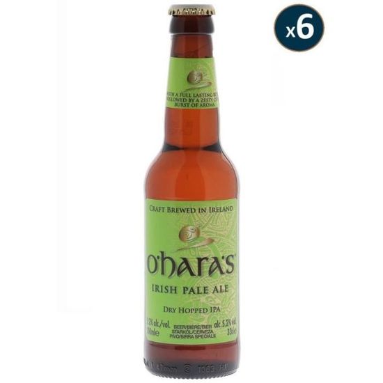 Biere o'hara's irish pale ale 6*33cl La cave Cdiscount