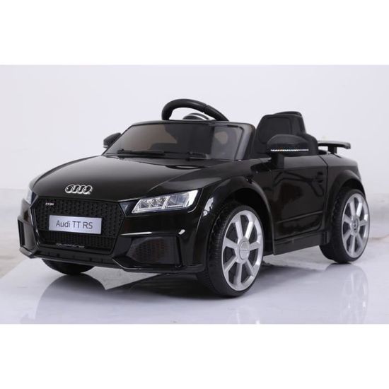 Voiture électrique pour enfants Audi TT RS 12V - Audi - TT RS - Mixte - 3 ans - Noir - Electrique - Oui