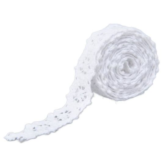 5 Mètres Dentelle Plissée Rose 4,5 Cm – Ruban Volant Maille à Pois Rétro Pour Couture, Mariage & DIY