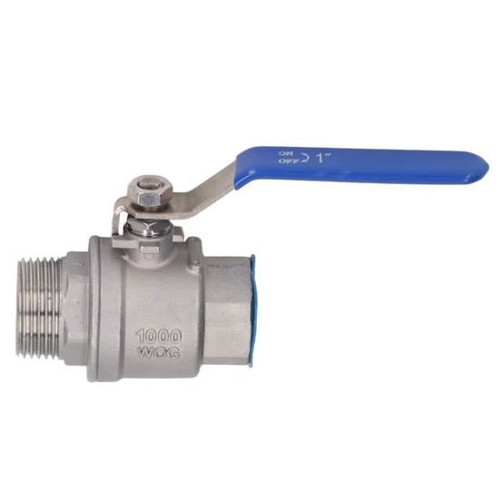 5 Pièces Robinet à Boisseau Sphérique Pneumatique TOEECY - Raccord Rapide 6/8mm Tuyau Air