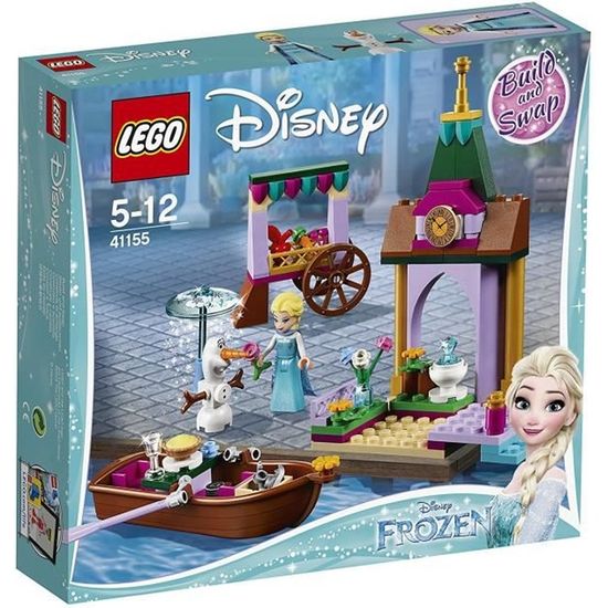 LEGO Disney La Reine des neiges 2 41155 Les aventures d Elsa au marche Cdiscount Jeux Jouets
