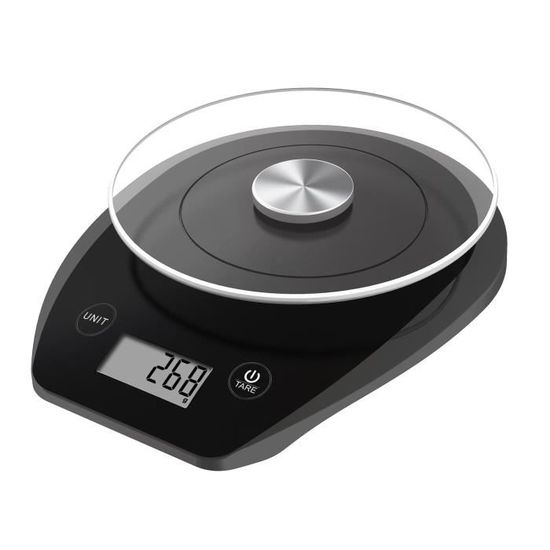 Balance Postale LB Office HBP 900 - Capacité 5 Kg, Précision 1 G, Plateau Verre Trempé, écran LCD