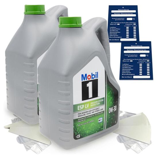10 Litre Mobil 1 Esp IV 0W-30 Huile Api Sn Sl Acea A5 B5 C2 Jrl STJRL ...