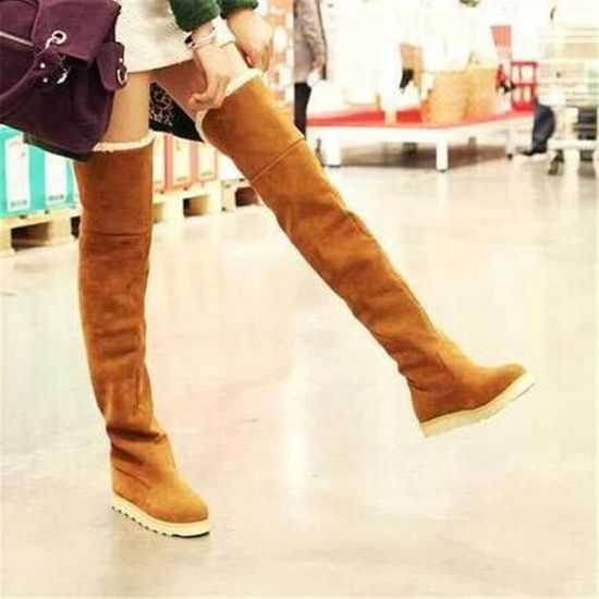 bottes longue hiver homme