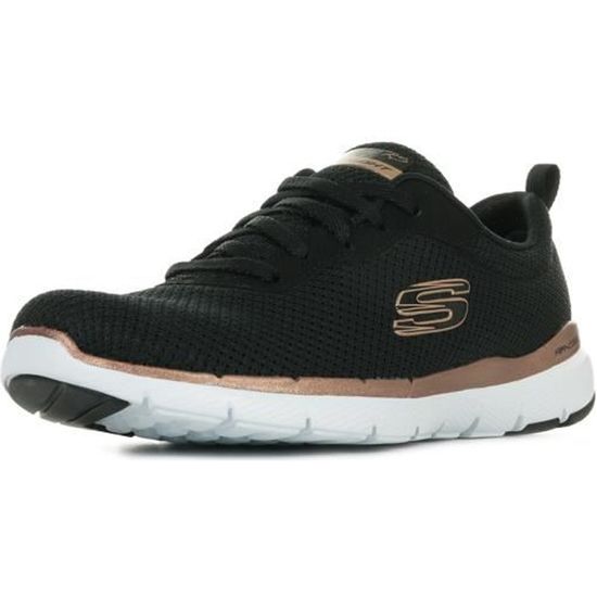 Baskets Flex Appeal 3.0 First Insight SKECHERS Noir Femme