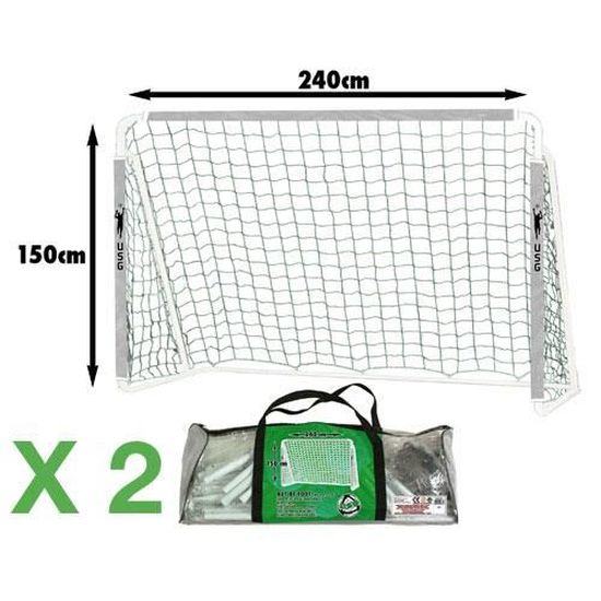 ID MARKET - But de foot portable cage 240 cm - Cdiscount Sport
