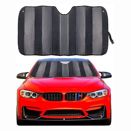 Pare-Soleil Personnalisé Pour Pare-Brise - Imprimez Votre Photo/Logo - Pliable, Protection UV - Cadeau Unique Pour Voiture