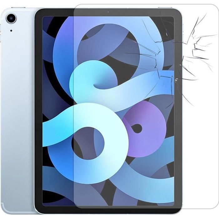 MW Protection d'écran en verre trempé pour iPad Air 10.9'' & iPad Pro 11