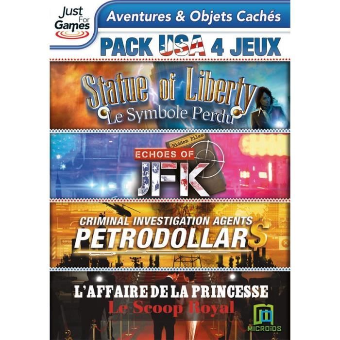 Just For Games Pack Usa Jeux PC
