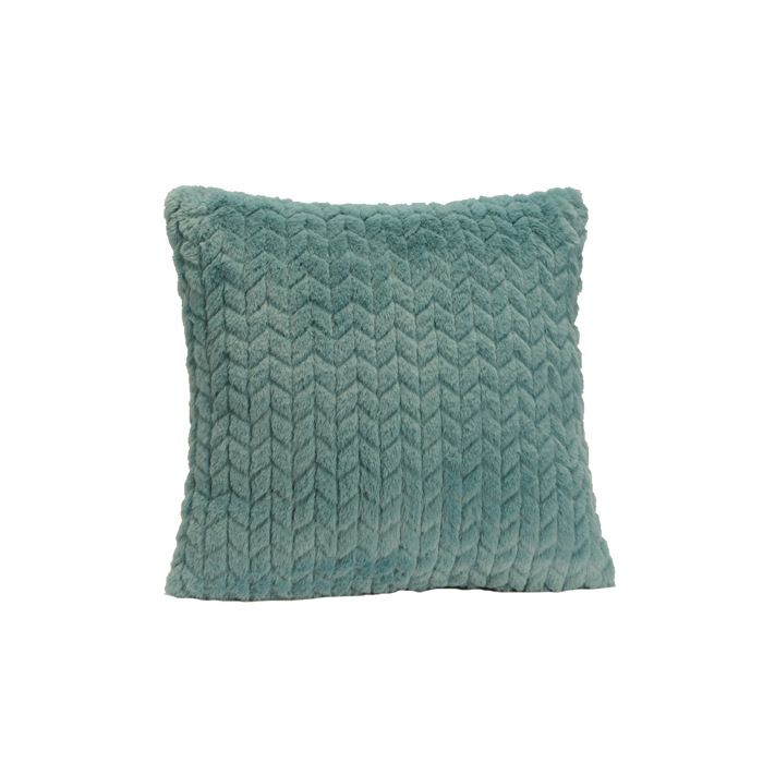 Coussin Chevron Bleu canard Bleu Canard